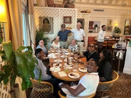 Bould Consulting Ltd and Avata Property Services celebrates their annual team lunch at Tillies