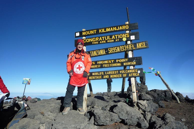 Bould Consulting Limited Chairman climbs Mt Kilimanjaro to raise funds for Red Cross and raise Hurricane Preparedness Awareness