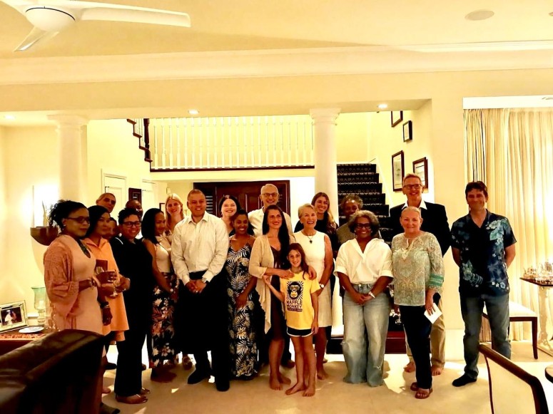 Friday Night Celebration for Graduates of Society of Mediators Course in Grand Cayman